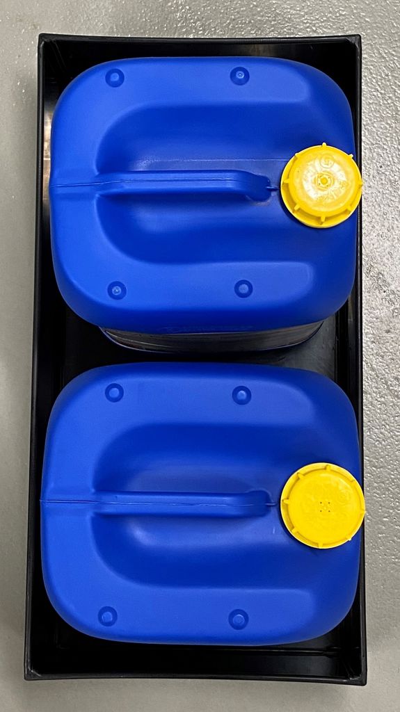 hdpe lekbak 700x350x150mm 37ltr