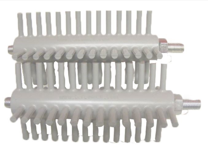 ontbladerborstel grijs zacht bu/set