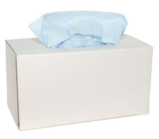 poetsdoeken euro blauw 42x35cm 800/doos