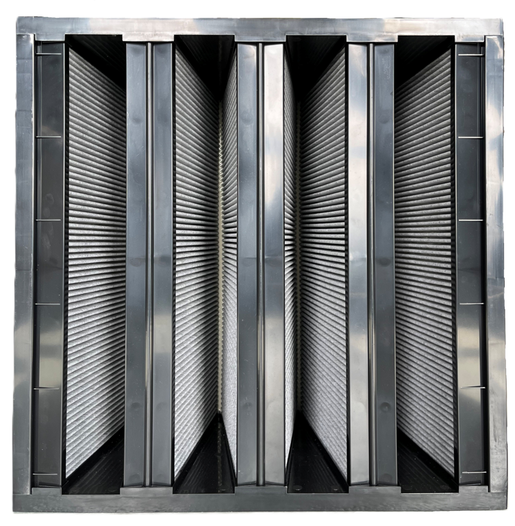 indamper met koolstoffilter 40.000m³