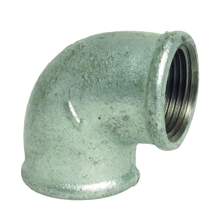 galv knie 90° 1/8" bi 25 bar