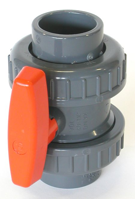 pvc kogelkraan VDL 63mm 16bar