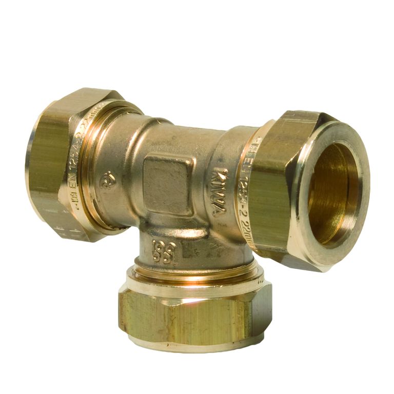 mess knel T-stuk 15x15x15mm