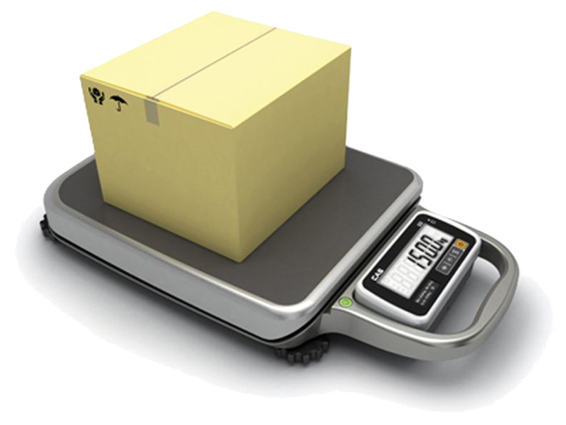 pakketweegschaal PB150kg 50g los display
