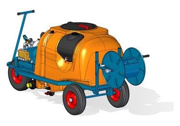 Haspel 300 ½" recht gemont. op Atlanta