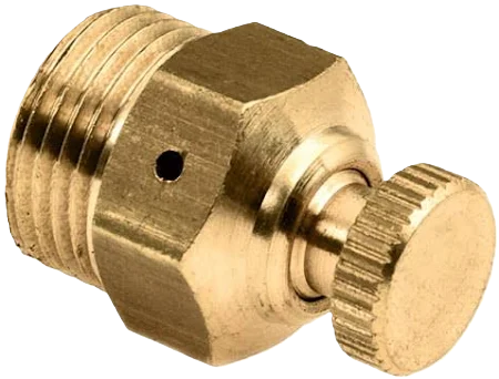 ontluchter ½'' messing