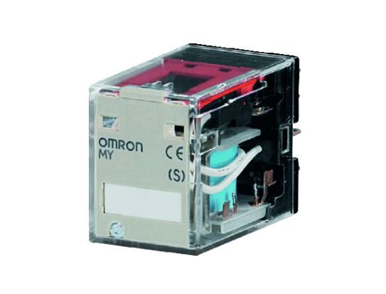 hulprelais 5A 24VDC MY4-S blus industria