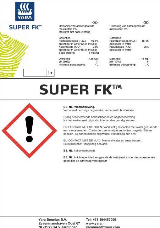 Super FK 16,9L 25kg/can