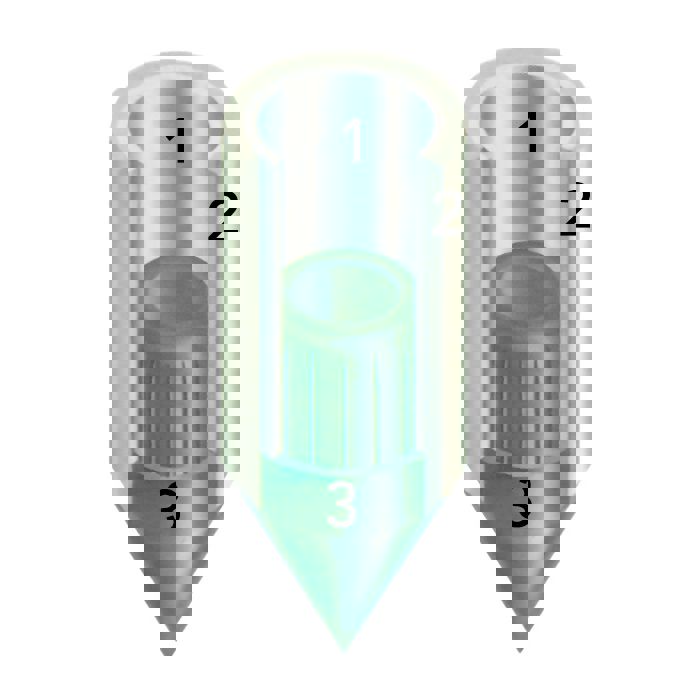 plantstok kunststof 90cm 11mm 100/zak