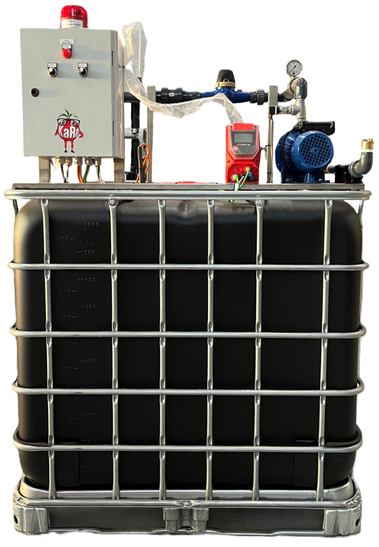 IBC pomp-set tbv natriumhypochloriet