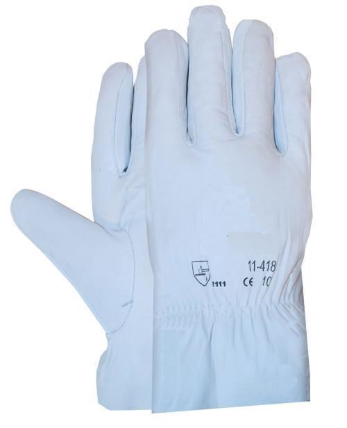 handschoen schaapsnappa wit M