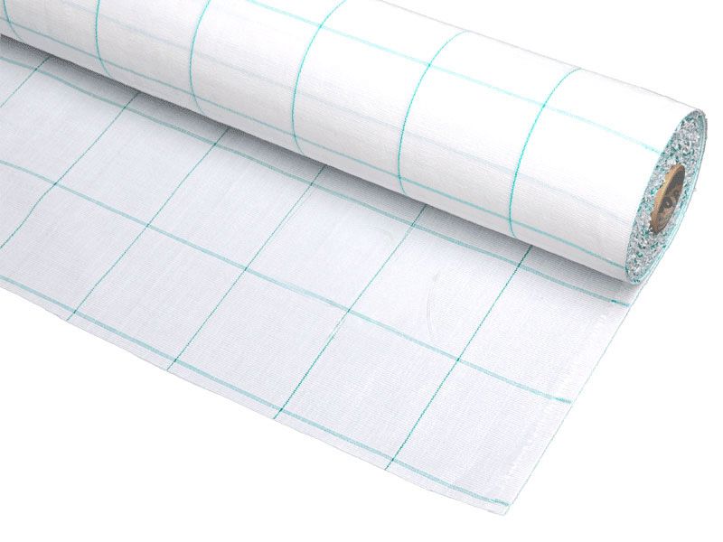 gronddoek wit 110gr 330cm 100m ruit