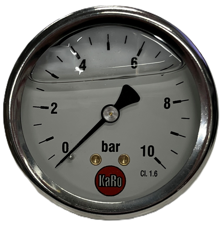 manometer 0-10bar achteraansluiting