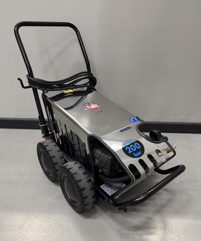 hogedrukreiniger koud 15L/min 200bar