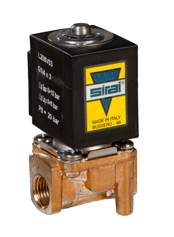 elek. kraan Sirai l133 230V ¾" mess.