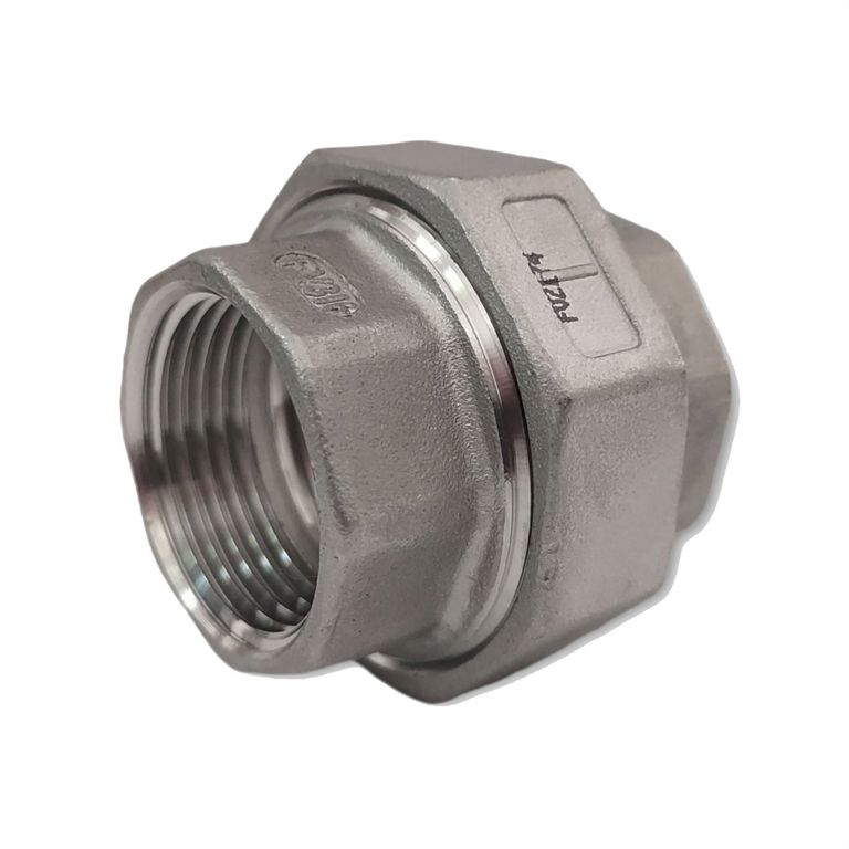 rvs koppeling 3 delig konisch ¾" bi