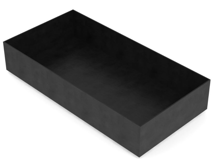 hdpe lekbak 700x700x150mm