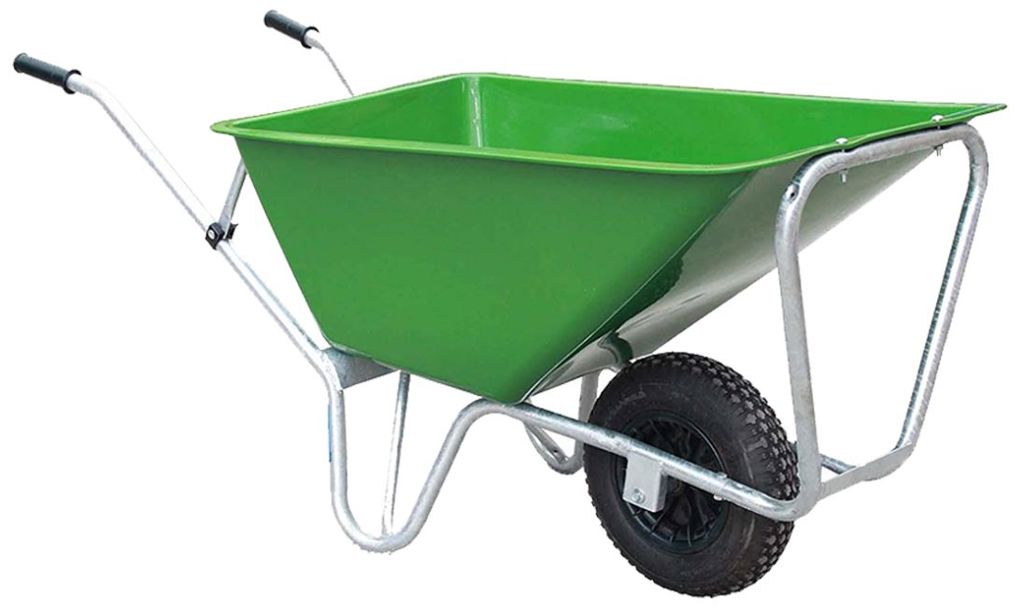 kruiwagen 160L recht polyes