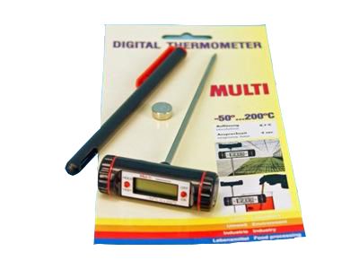 thermometer digitaal -50+200°C 12,5cm