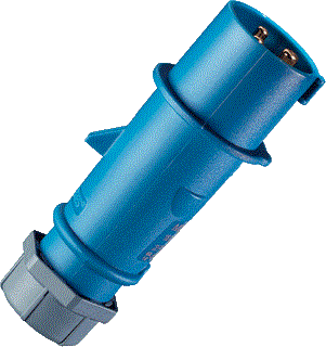 stekker 16A 230V 3P CEE blauw