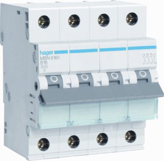 installatieautomaat 16A 400V 3p+n MBN