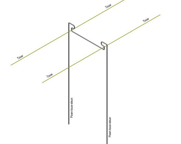 pioen-touw-steun 650x265x6mm 2e hands