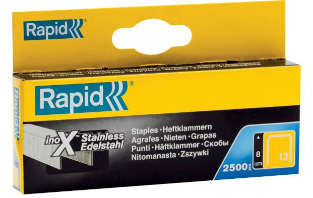 nieten 13/8 rapid rvs 2500 st