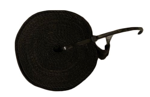 elastiek 8mm zwart per meter