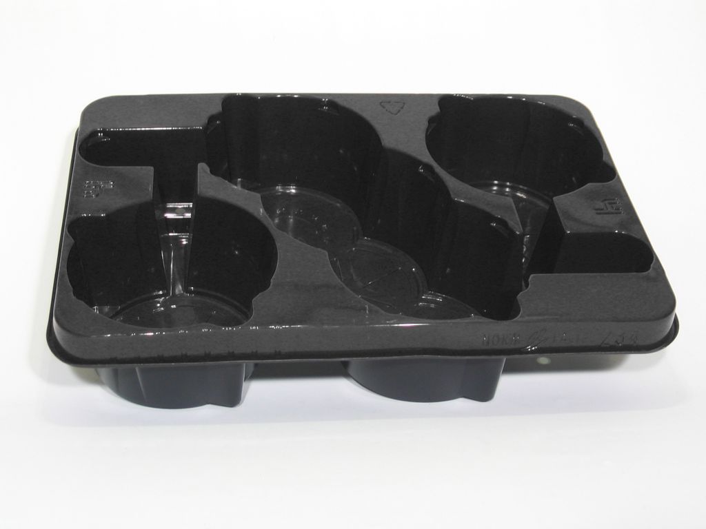 Normpacktray 234 40x28cm zwart 2400/plt