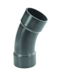 pvc bocht 30° 160mm 12,5bar