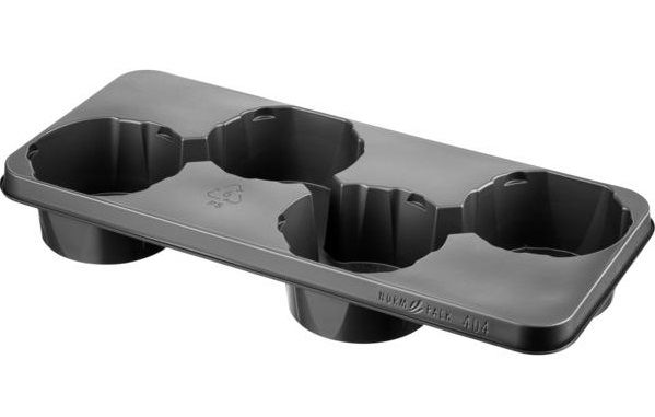 Normpacktray 404 56x25cm zwart los