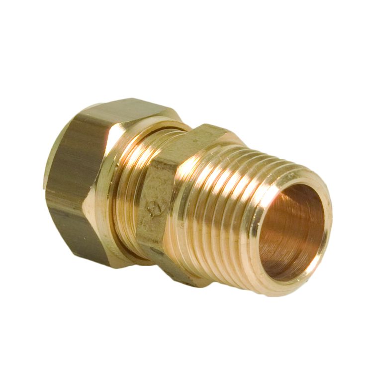 mess knel koppeling 22x1" bu