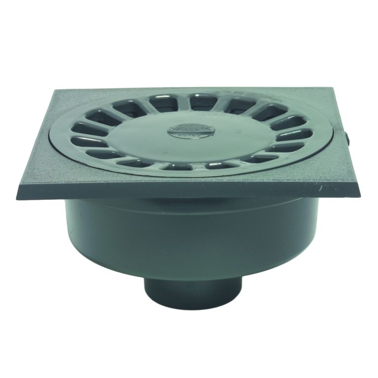 pvc vloerput 200mm ond. 63/75