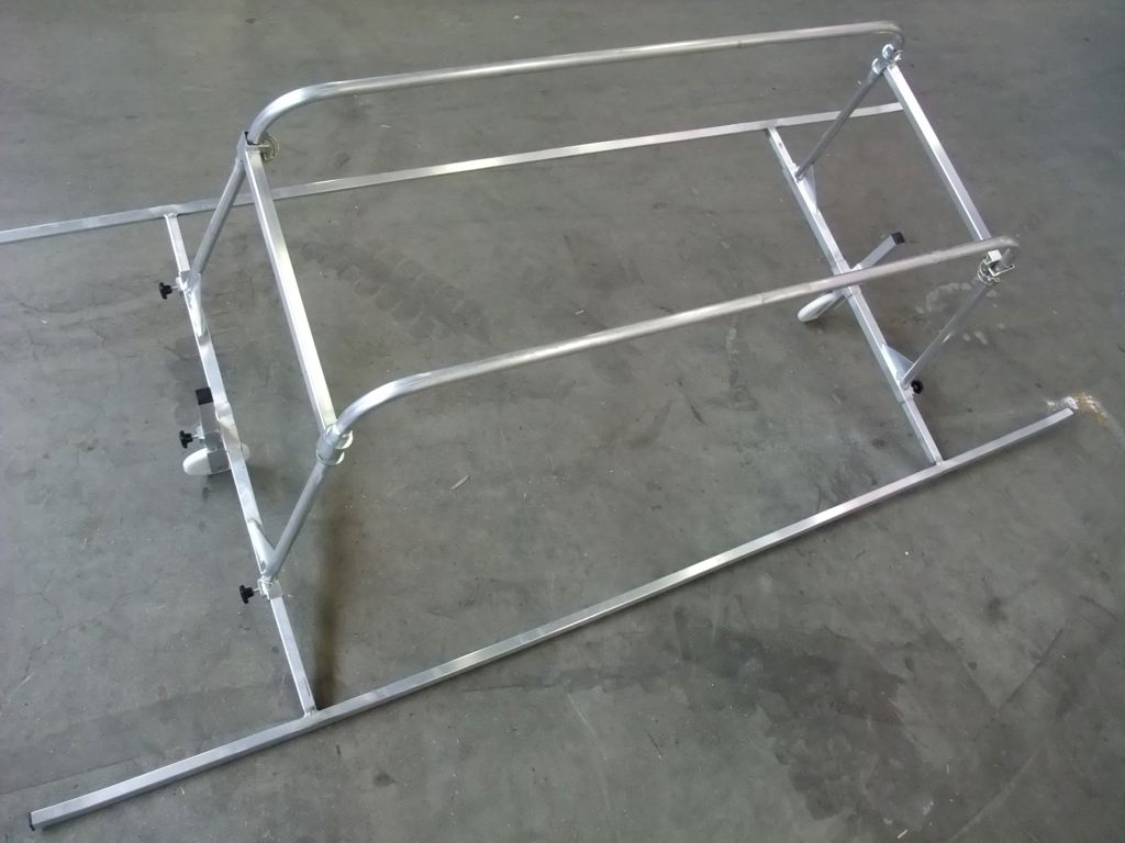 gootrollator alu 2 wiel  270x85x90cm