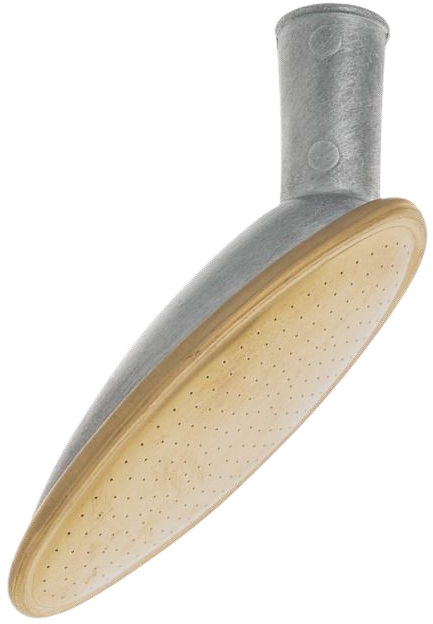 sproeikop lepel fijn 0,5mm d=95/56mm