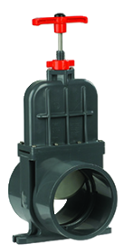 pvc schuifafsluiter rvs 110mm