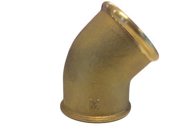 mess knie 45° 2" bi 40bar