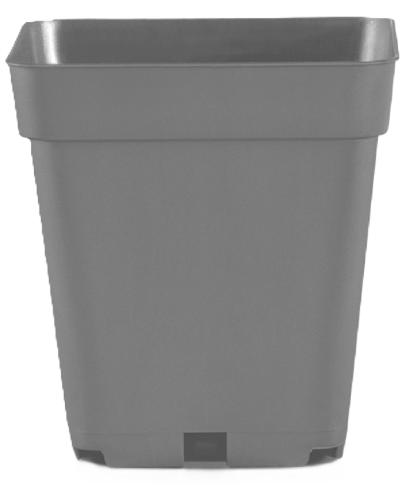 Teku pot MQD13x13x13 grijs recy 396/doos