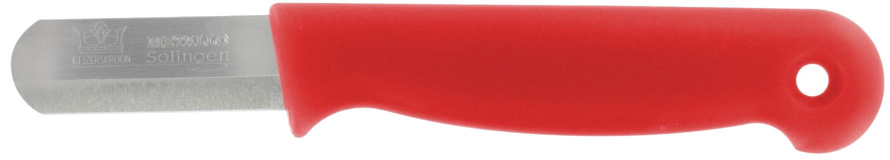 mes 45mm bandstaal rond rood 500/doos