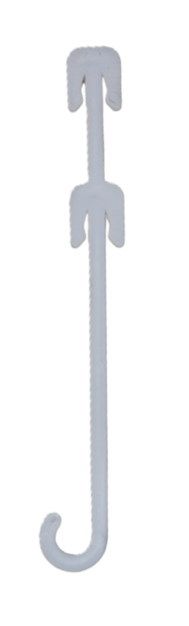 trossteelhaak wit 9,5cm 7500/doos