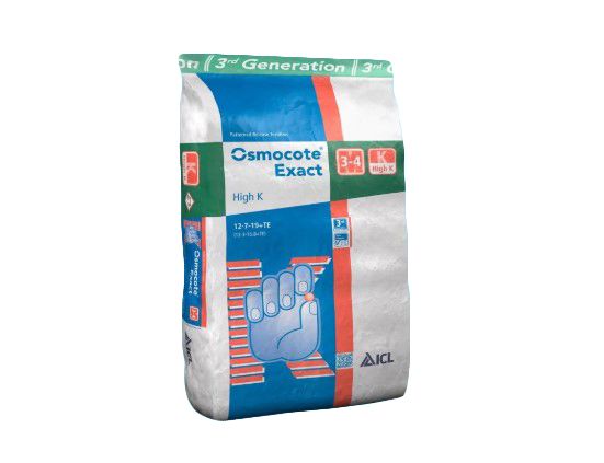 Osmocote Exact Hi K 12-08-19 3/4mnd 25kg