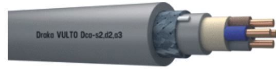 kabel YMvK-as Dca 4x1,5mm² 500m/haspel