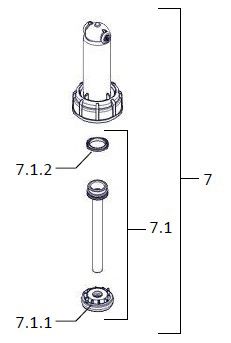 aandrijving set Mini Sigma 2-3-4"
