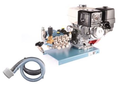 plunjerpomp met benzinemotor 21L-180bar