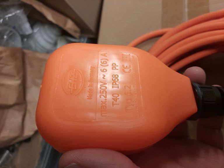 vlotter schakelaar ehz 4/10 purkabel 10m
