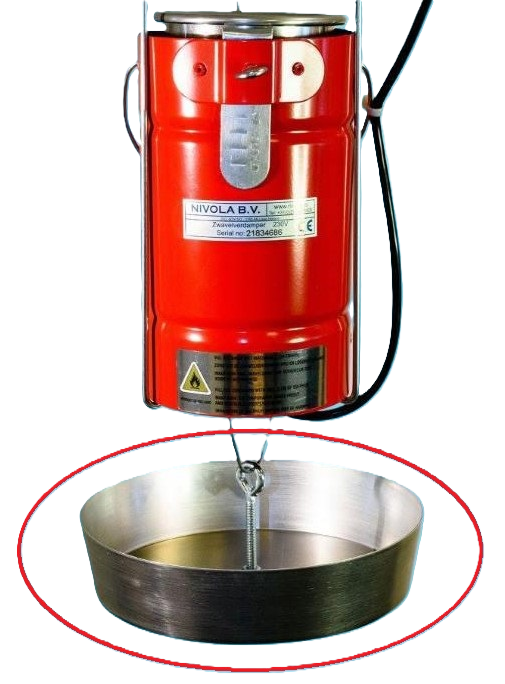 Druppelvanger zwavelverdamper Nivola