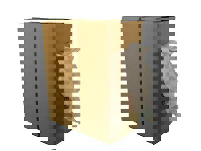 poetsdoek katoen wit 10 kg/doos