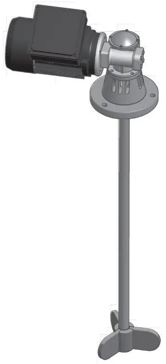 roermotor mix 65rpm 630mm 230V 0,18kW