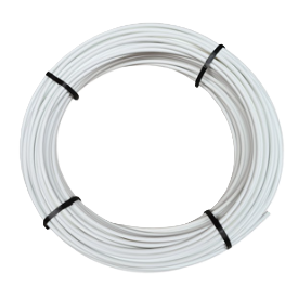 ldpe slang 25mm wit/zwart 4bar 100m/rol