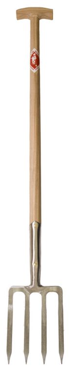 spitvork 4-tands rvs 90cm steel